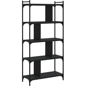 (black, 76 x 32 x 158 cm) vidaXL Bookcase Office 6-Tier Book Shelf Rack Storage (black, 76 x 32 x 158 cm) vidaXL Bookcase Office 6-Tier Book Shelf Rack Storage