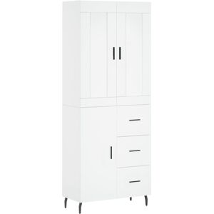 (white, 1 door 3 drawers) vidaXL Highboard Sideboard Cupboard Side Board Storage (white, 1 door 3 drawers) vidaXL Highboard Sideboard Cupboard Side Board Storage