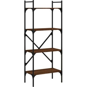 (brown oak, 56 x 31.5 x 138.5 cm) vidaXL Bookcase 5-Tier Book Shelf Storage Shel (brown oak, 56 x 31.5 x 138.5 cm) vidaXL Bookcase 5-Tier Book Shelf Storage Shel