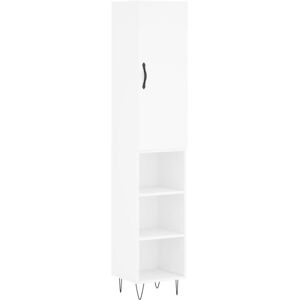 MAISONCHIC Model 34.5x34x180 cm White Highboard - Sideboard MAISONCHIC Model 34.5x34x180 cm White Highboard - Sideboard