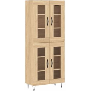vidaXL Sonoma Oak Highboard - Highboard Cabinet vidaXL Sonoma Oak Highboard - Highboard Cabinet