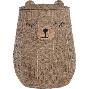 Beliani Wicker Bear Basket Natural - Storage Basket - Toy Hamper Beliani Wicker Bear Basket Natural - Storage Basket - Toy Hamper