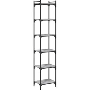 (grey sonoma, 40 x 30 x 188 cm) vidaXL Bookcase Bookshelf Storage Cabinet Rack B (grey sonoma, 40 x 30 x 188 cm) vidaXL Bookcase Bookshelf Storage Cabinet Rack B