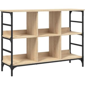 (sonoma oak, 102 x 32 x 73.5 cm) vidaXL Sideboard Storage Cabinet Cupboard Cabin (sonoma oak, 102 x 32 x 73.5 cm) vidaXL Sideboard Storage Cabinet Cupboard Cabin