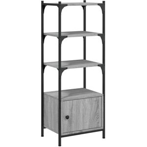 (grey sonoma) vidaXL Bookcase Bookshelf Storage Book Shelf Side Cabinet Engineer (grey sonoma) vidaXL Bookcase Bookshelf Storage Book Shelf Side Cabinet Engineer