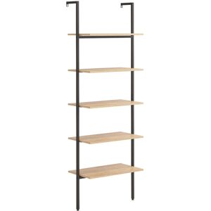 (light brown, 64 x 35 x 185 cm) vidaXL Leaning Shelf Bookcase Bookshelf Shelving (light brown, 64 x 35 x 185 cm) vidaXL Leaning Shelf Bookcase Bookshelf Shelving