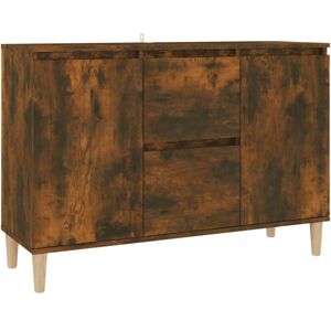 (smoked oak) vidaXL Sideboard Cupboard Storage Cabinet Buffet Highboard Engineer (smoked oak) vidaXL Sideboard Cupboard Storage Cabinet Buffet Highboard Engineer
