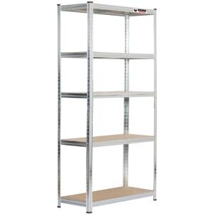 Rhino - Shelving Unit - 180x90x40cm - Galvanised Boltless - Garage Shelving Unit Rhino - Shelving Unit - 180x90x40cm - Galvanised Boltless - Garage Shelving Unit