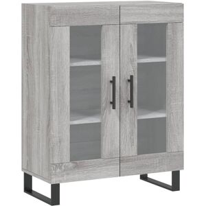 (grey sonoma) vidaXL Sideboard Storage Side Cabinet Cupboard Concrete Grey Engin (grey sonoma) vidaXL Sideboard Storage Side Cabinet Cupboard Concrete Grey Engin