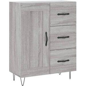(grey sonoma) vidaXL Sideboard Storage Cabinet Side Cabinet Cupboard Black Engin (grey sonoma) vidaXL Sideboard Storage Cabinet Side Cabinet Cupboard Black Engin