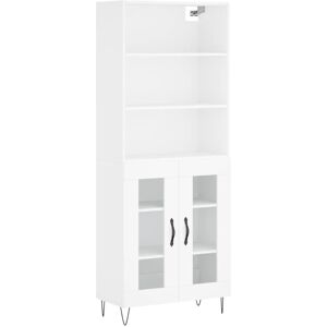 (white, 2 glass doors) vidaXL Highboard Sideboard Cupboard Side Cabinet Grey Son (white, 2 glass doors) vidaXL Highboard Sideboard Cupboard Side Cabinet Grey Son