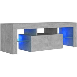 vidaXL TV Cabinet with LED Lights Hifi Stand Media Unit Entertainment Centre Mod vidaXL TV Cabinet with LED Lights Hifi Stand Media Unit Entertainment Centre Mod