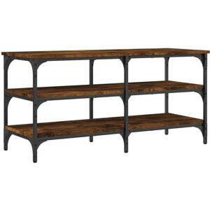 (smoked oak, 100 x 38.5 x 49 cm) vidaXL Shoe Bench Hallway Shoe Cabinet Storage (smoked oak, 100 x 38.5 x 49 cm) vidaXL Shoe Bench Hallway Shoe Cabinet Storage