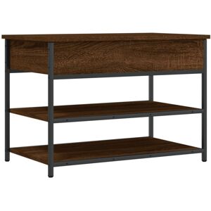 (brown oak, 70 x 42.5 x 50 cm) vidaXL Shoe Bench Hallway Shoe Cabinet Storage Be (brown oak, 70 x 42.5 x 50 cm) vidaXL Shoe Bench Hallway Shoe Cabinet Storage Be