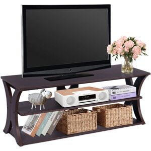 Costway TV Stand for TVs up to 45'' Console Table w/ Open Storage Shelves Costway TV Stand for TVs up to 45'' Console Table w/ Open Storage Shelves