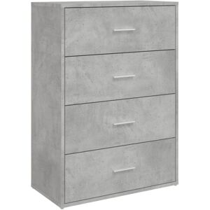 (concrete grey) vidaXL Sideboard Storage Cupboard Cabinet Highboard Sonoma Oak E (concrete grey) vidaXL Sideboard Storage Cupboard Cabinet Highboard Sonoma Oak E