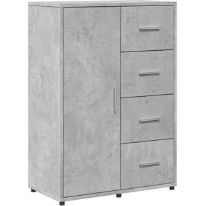 (concrete grey) vidaXL Sideboard Cupboard Side Cabinet Highboard Sonoma Oak Engi (concrete grey) vidaXL Sideboard Cupboard Side Cabinet Highboard Sonoma Oak Engi