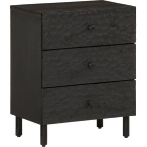 (black) vidaXL Bedside Cabinet Side Table Nightstand Bed Table Bed Cabinet Solid (black) vidaXL Bedside Cabinet Side Table Nightstand Bed Table Bed Cabinet Solid