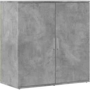 (concrete grey) vidaXL Sideboard Storage Cupboard Side Cabinet Highboard Black E (concrete grey) vidaXL Sideboard Storage Cupboard Side Cabinet Highboard Black E