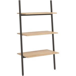 (light brown, 64 x 34 x 116 cm) vidaXL Leaning Shelf Bookcase Bookshelf Shelving (light brown, 64 x 34 x 116 cm) vidaXL Leaning Shelf Bookcase Bookshelf Shelving