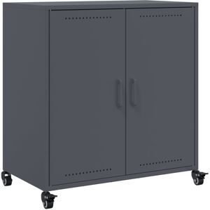 vidaXL Sideboard Anthracite Cold-rolled Steel - Sideboard vidaXL Sideboard Anthracite Cold-rolled Steel - Sideboard