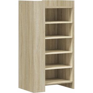 vidaXL Sonoma Oak Shoe Cabinet - 52x37.5x100 cm vidaXL Sonoma Oak Shoe Cabinet - 52x37.5x100 cm