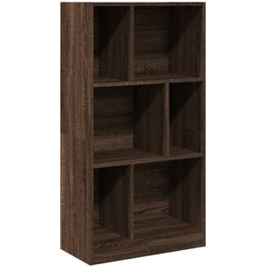 vidaXL Bookcase Bookshelf Book Rack Storage Cabinet Brown Oak Engineered Wood vidaXL Bookcase Bookshelf Book Rack Storage Cabinet Brown Oak Engineered Wood