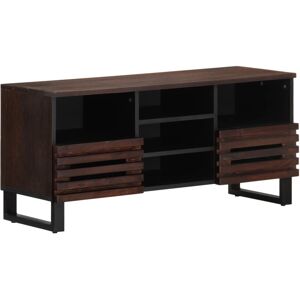 vidaXL TV Cabinet Brown Solid Wood Mango - TV Cabinet vidaXL TV Cabinet Brown Solid Wood Mango - TV Cabinet