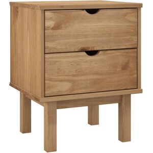 (Brown) vidaXL Bedside Cabinet Bed Table Telephone Stand Nightstand Solid Wood P (Brown) vidaXL Bedside Cabinet Bed Table Telephone Stand Nightstand Solid Wood P