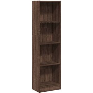 (brown oak, 40 x 24 x 143 cm) vidaXL Book Cabinet Display Rack Bookshelf Storage (brown oak, 40 x 24 x 143 cm) vidaXL Book Cabinet Display Rack Bookshelf Storage