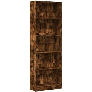 (smoked oak, 60 x 24 x 176 cm) vidaXL Book Cabinet Display Rack Bookshelf Storag (smoked oak, 60 x 24 x 176 cm) vidaXL Book Cabinet Display Rack Bookshelf Storag