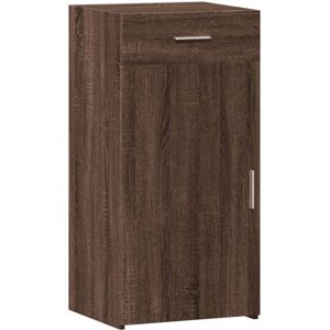 (brown oak) vidaXL Sideboard Cupboard Side Cabinet Highboard Concrete Grey Engin (brown oak) vidaXL Sideboard Cupboard Side Cabinet Highboard Concrete Grey Engin