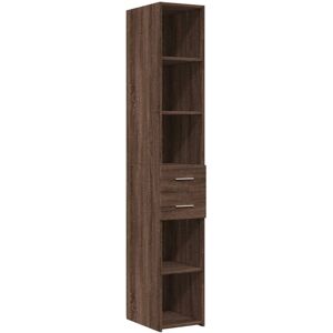 (brown oak) vidaXL Highboard Sideboard Cabinet Storage Cupboard White Engineered (brown oak) vidaXL Highboard Sideboard Cabinet Storage Cupboard White Engineered