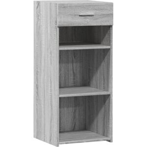 (grey sonoma) vidaXL Sideboard Storage Cupboard Cabinet Highboard Brown Oak Engi (grey sonoma) vidaXL Sideboard Storage Cupboard Cabinet Highboard Brown Oak Engi