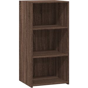 (brown oak) vidaXL Sideboard Storage Cupboard Cabinet Highboard Smoked Oak Engin (brown oak) vidaXL Sideboard Storage Cupboard Cabinet Highboard Smoked Oak Engin