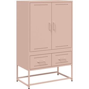 (pink) vidaXL Highboard Sideboard Buffet High Cabinet Storage Cupboard Black Ste (pink) vidaXL Highboard Sideboard Buffet High Cabinet Storage Cupboard Black Ste