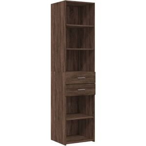 vidaXL Brown Oak Sideboard - Sideboard Cabinet with Ample Storage vidaXL Brown Oak Sideboard - Sideboard Cabinet with Ample Storage