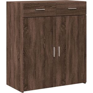 (brown oak) vidaXL Sideboard Storage Cupboard Cabinet Highboard Brown Oak Engine (brown oak) vidaXL Sideboard Storage Cupboard Cabinet Highboard Brown Oak Engine