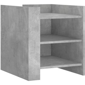 (concrete grey) vidaXL Bedside Cabinet Bedroom Nightstand Bed Side Bed Table Eng (concrete grey) vidaXL Bedside Cabinet Bedroom Nightstand Bed Side Bed Table Eng