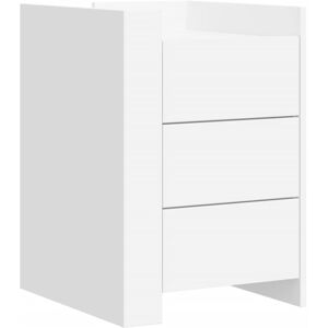 (white) vidaXL Bedside Cabinet Nightstand Bed Cabinet Bed Side Table Engineered (white) vidaXL Bedside Cabinet Nightstand Bed Cabinet Bed Side Table Engineered