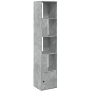 (concrete grey, 40 x 36 x 189 cm) vidaXL Bookcase Bookshelf Book Rack Storage Ca (concrete grey, 40 x 36 x 189 cm) vidaXL Bookcase Bookshelf Book Rack Storage Ca