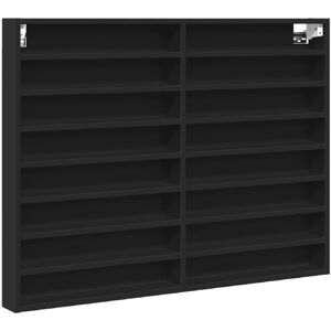 (black, 100 x 8.5 x 75 cm) vidaXL Vitrine Cabinet Wall Mounted Cabinet Floating (black, 100 x 8.5 x 75 cm) vidaXL Vitrine Cabinet Wall Mounted Cabinet Floating