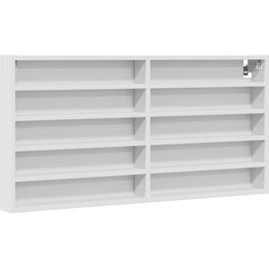 (white, 100 x 8.5 x 50 cm) vidaXL Vitrine Cabinet Wall Mounted Cabinet Floating (white, 100 x 8.5 x 50 cm) vidaXL Vitrine Cabinet Wall Mounted Cabinet Floating