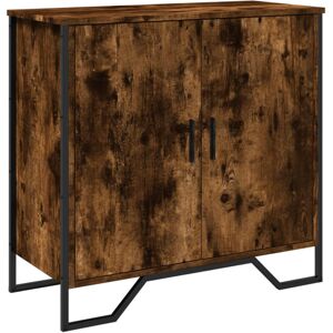 (smoked oak) vidaXL Sideboard Storage Organiser Cupboard Cabinet Highboard Engin (smoked oak) vidaXL Sideboard Storage Organiser Cupboard Cabinet Highboard Engin