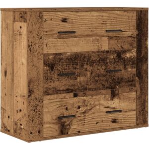 (old wood) vidaXL Sideboard Storage Cupboard Cabinet Buffet Highboard Engineered (old wood) vidaXL Sideboard Storage Cupboard Cabinet Buffet Highboard Engineered