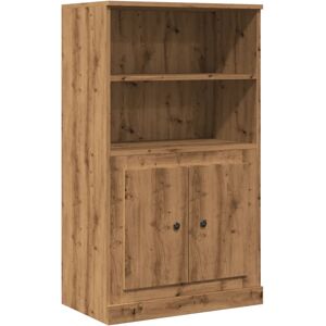 (oak) vidaXL Highboard Sideboard Side Cabinet Cupboard Old Wood Engineered Wood (oak) vidaXL Highboard Sideboard Side Cabinet Cupboard Old Wood Engineered Wood