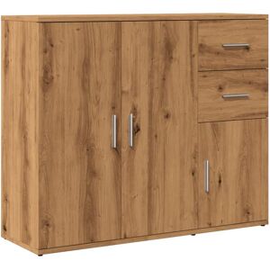 (artisan oak) vidaXL Sideboard Home Storage Side Cabinet Cupboard Highboard Engi (artisan oak) vidaXL Sideboard Home Storage Side Cabinet Cupboard Highboard Engi