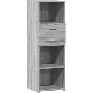 vidaXL Highboard Grey Sonoma - Sideboard Storage Cabinet - Sideboard Cabinet vidaXL Highboard Grey Sonoma - Sideboard Storage Cabinet - Sideboard Cabinet