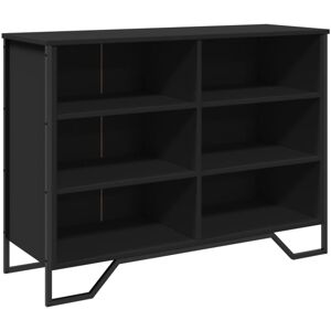 (black, 101 x 35.5 x 74.5 cm) vidaXL Sideboard Storage Cupboard Cabinet Highboar (black, 101 x 35.5 x 74.5 cm) vidaXL Sideboard Storage Cupboard Cabinet Highboar