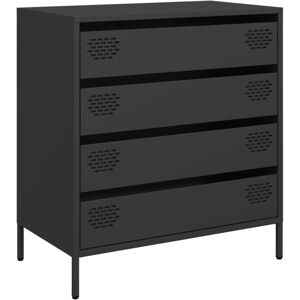 (black) vidaXL Sideboard Side Cabinet Storage Cupboard Highboard Cold-rolled Ste (black) vidaXL Sideboard Side Cabinet Storage Cupboard Highboard Cold-rolled Ste